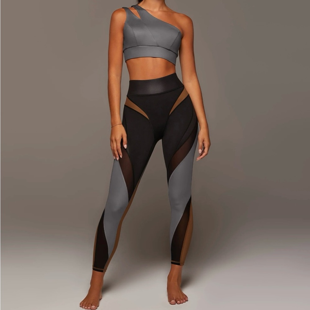 AERIAL GLOSS LEGGING XS